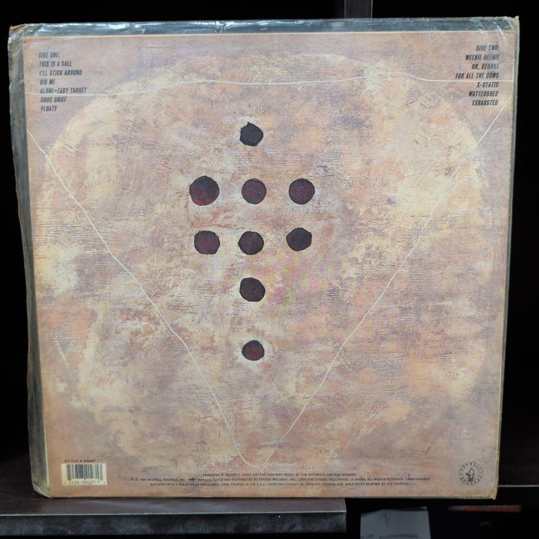 ​【USオリジナル盤】Foo Fighters 1stLP レコード 1995年