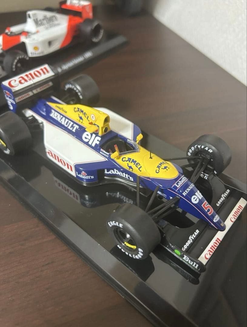 ビッグスケールF1コレクション　セナ　MP4/6 マンセル　FW14B セット