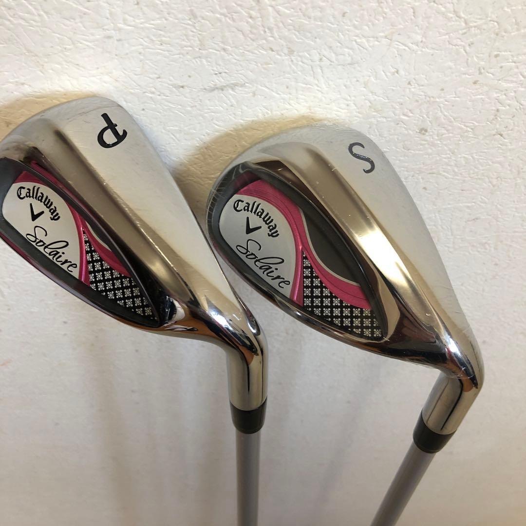 未使用多数あり❗️完売モデル❗️ゴルフクラブセット　レディース　初心者用　ソレイル