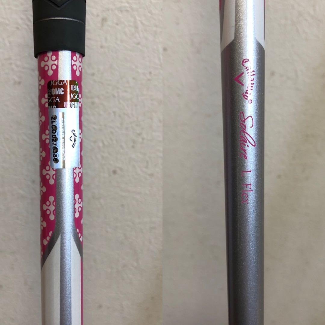 未使用多数あり❗️完売モデル❗️ゴルフクラブセット　レディース　初心者用　ソレイル