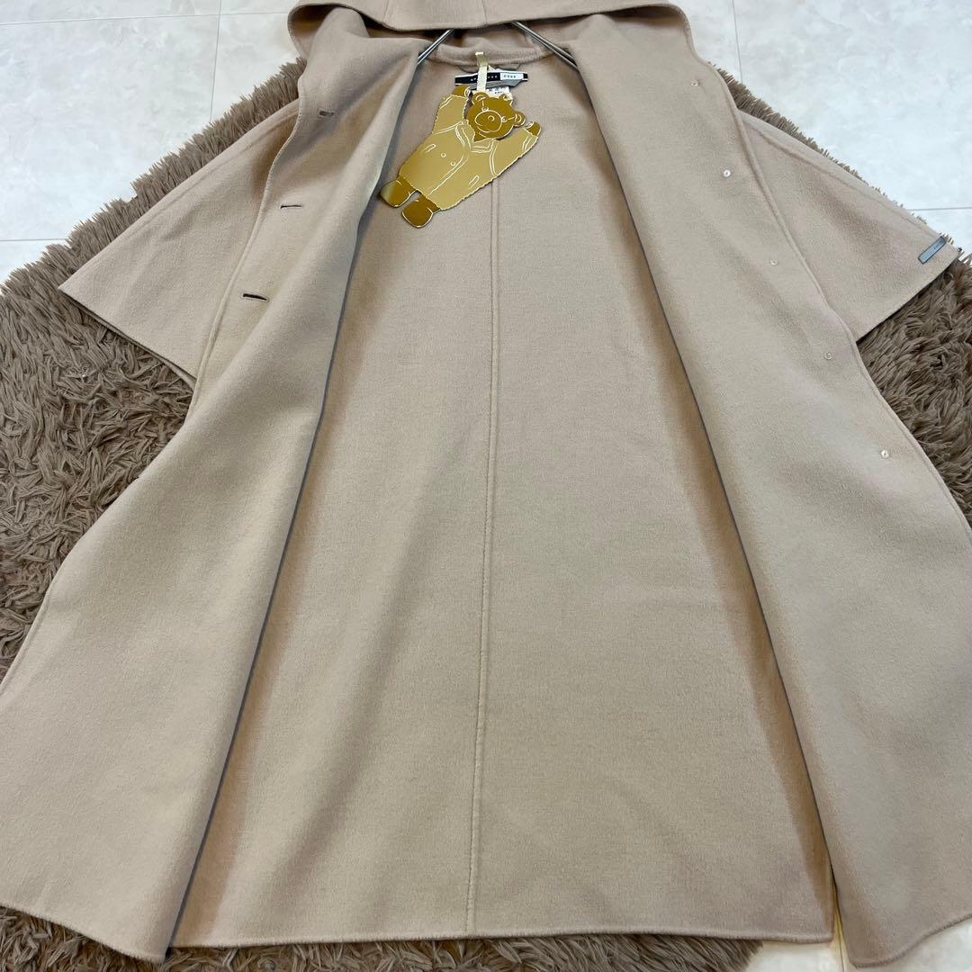 新品タグ付✨リバーポンチョコート　最高峰クチーノアマーノ　スポーツマックスコード