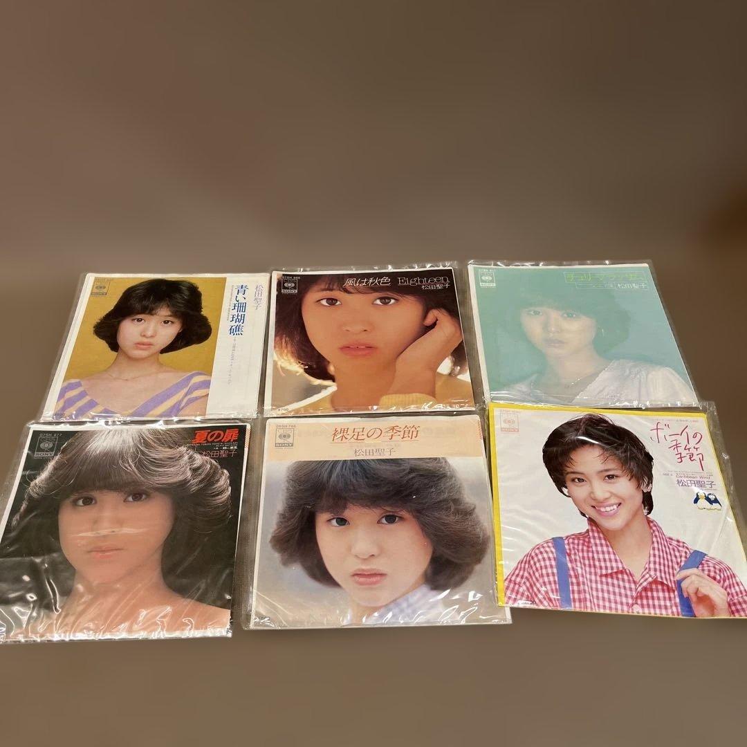 松田聖子 シングルレコード 21枚セット