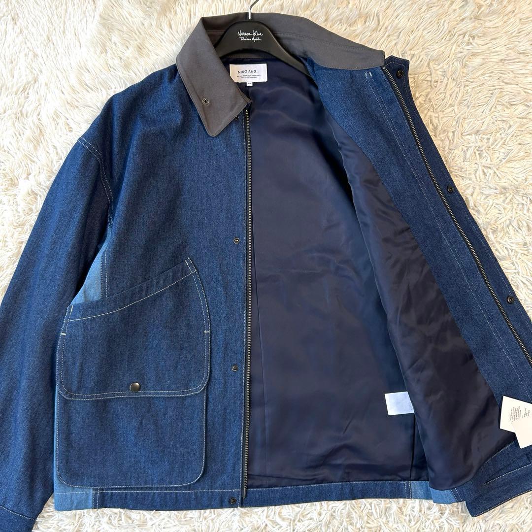 新品✨26SS niko and… ニコアンド デニムジャケット インディゴ