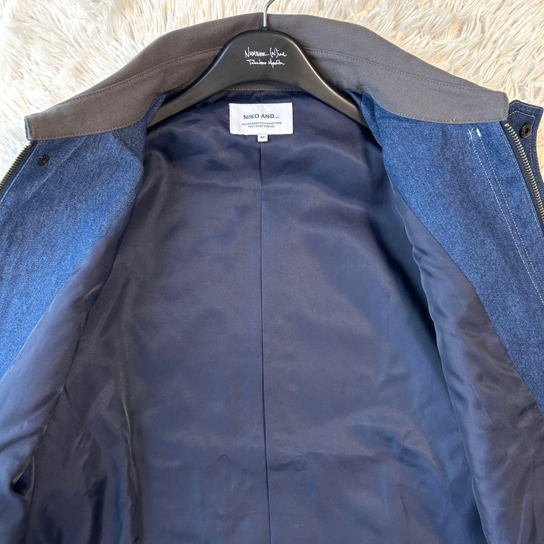 新品✨26SS niko and… ニコアンド デニムジャケット インディゴ
