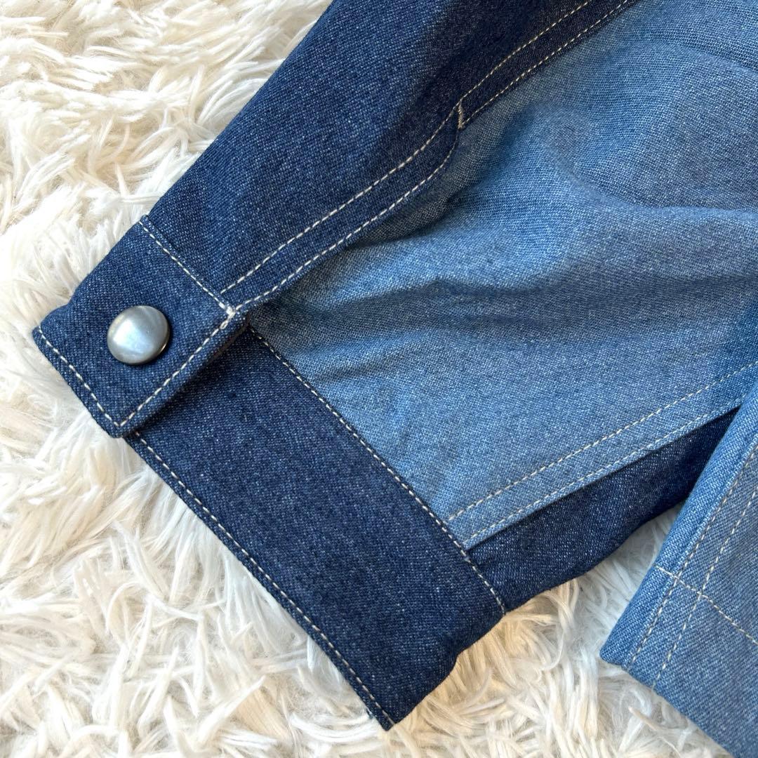 新品✨26SS niko and… ニコアンド デニムジャケット インディゴ