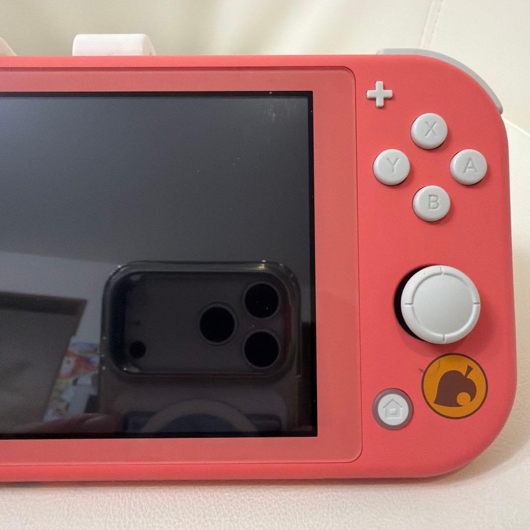 【美品】Switch Lite あつまれどうぶつの森 しずえアロハ柄