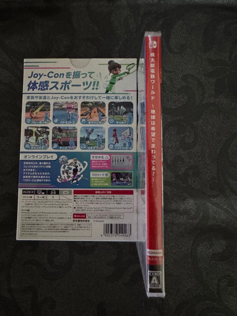Nintendo Switch Sports＆桃太郎電鉄ワールド 新品未使用品