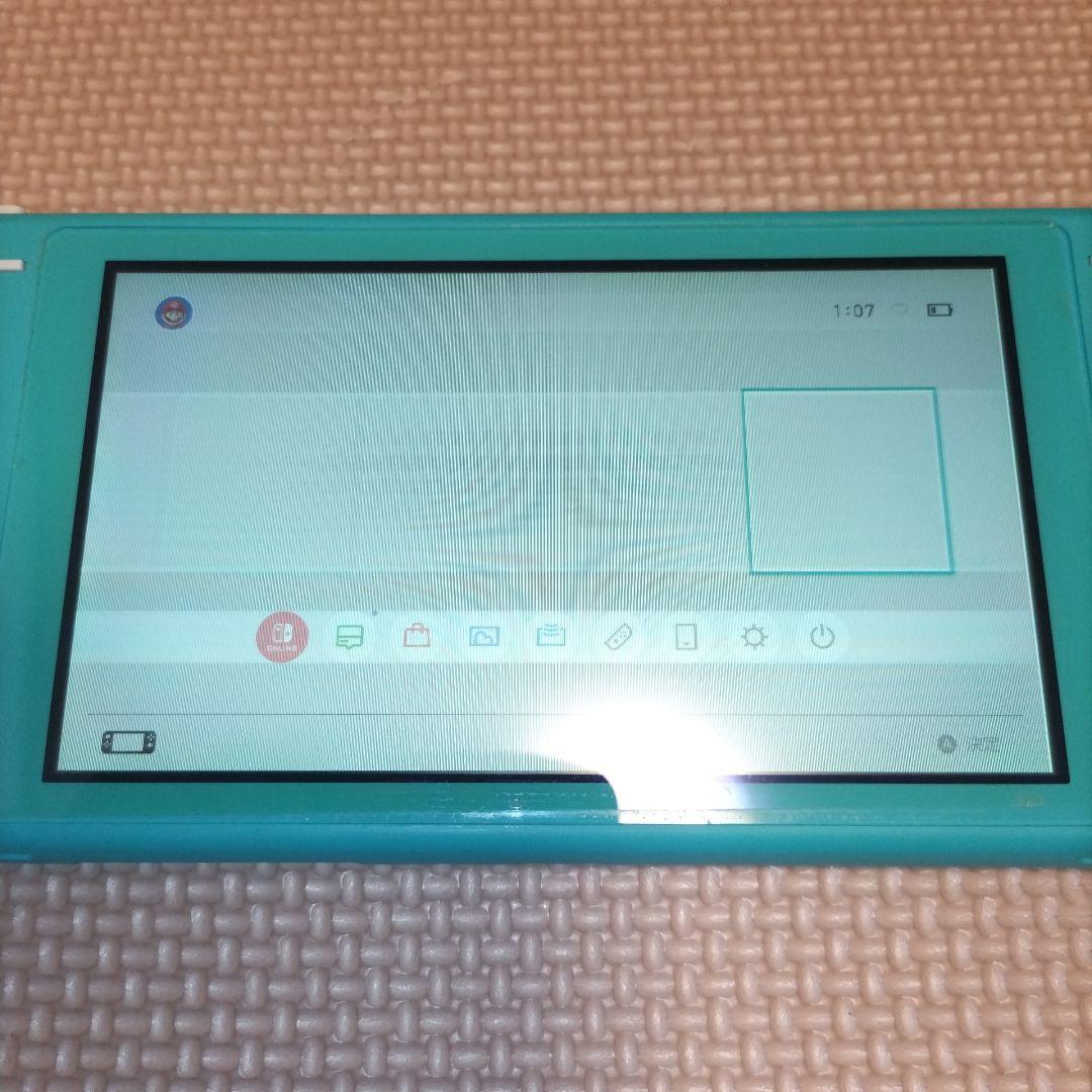 Nintendo Switch Lite ターコイズ 液晶画面要確認
