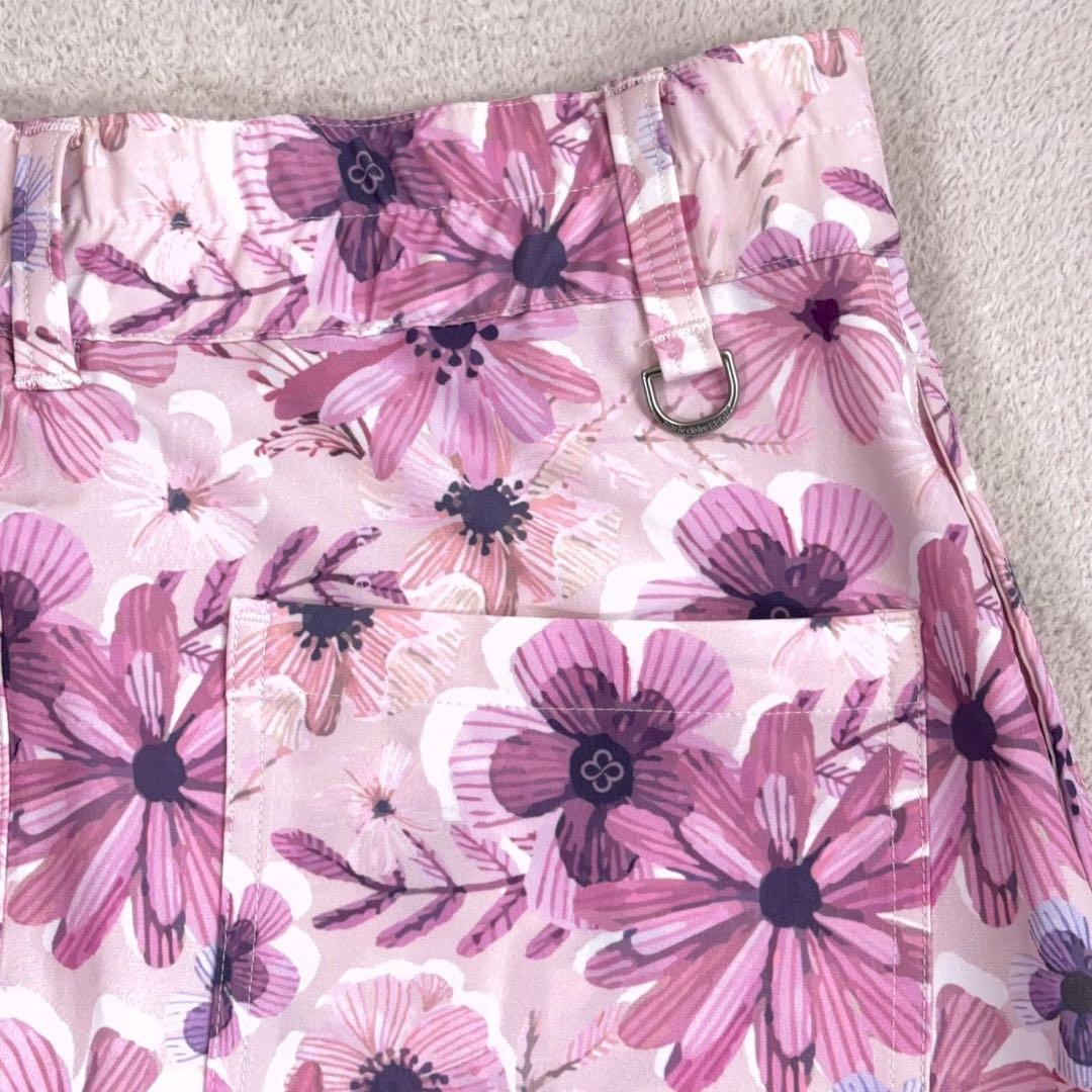 【marie claire】マリークレール ゴルフスカート 花柄 4WAY 人気