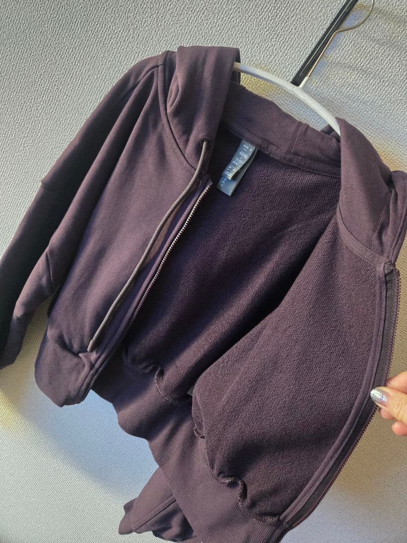 アディダス バイ ステラマッカートニー クロップドパーカー 未使用 L