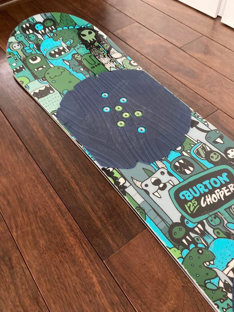 BURTONチョッパー125スノーボード 板 オフトレ用 エッジダリング済
