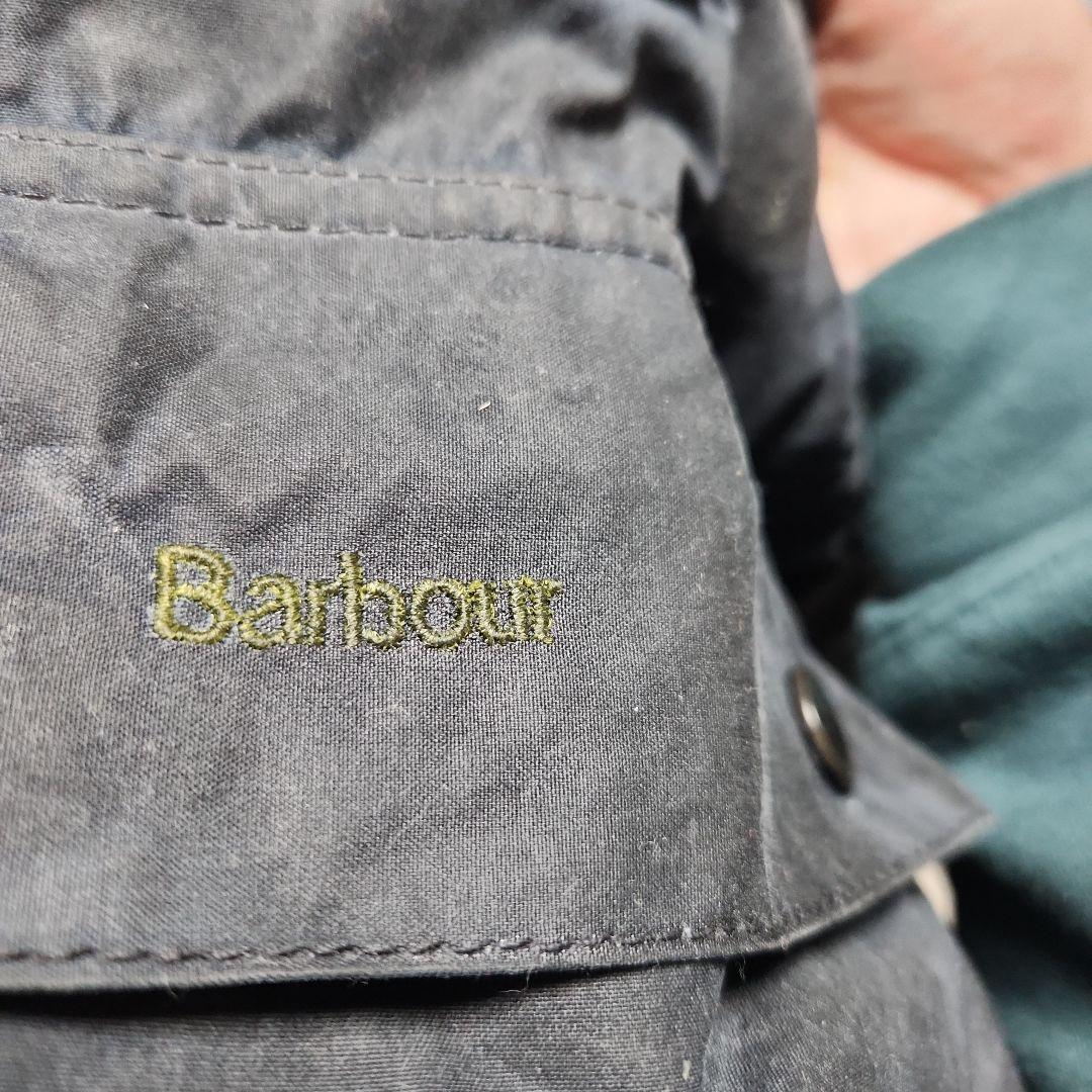 Barbour ワックスコットンジャケット ネイビー