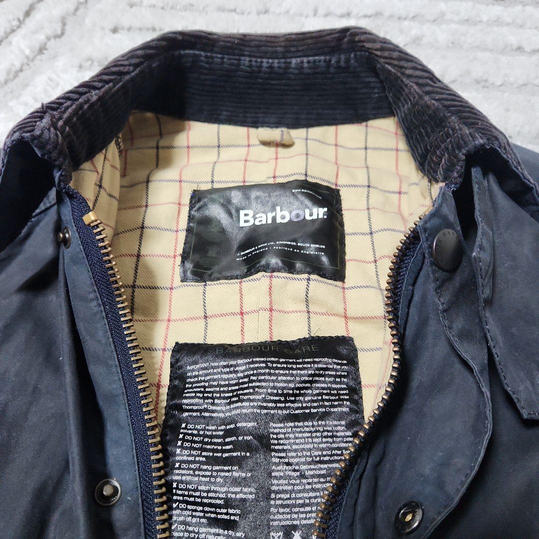 Barbour ワックスコットンジャケット ネイビー