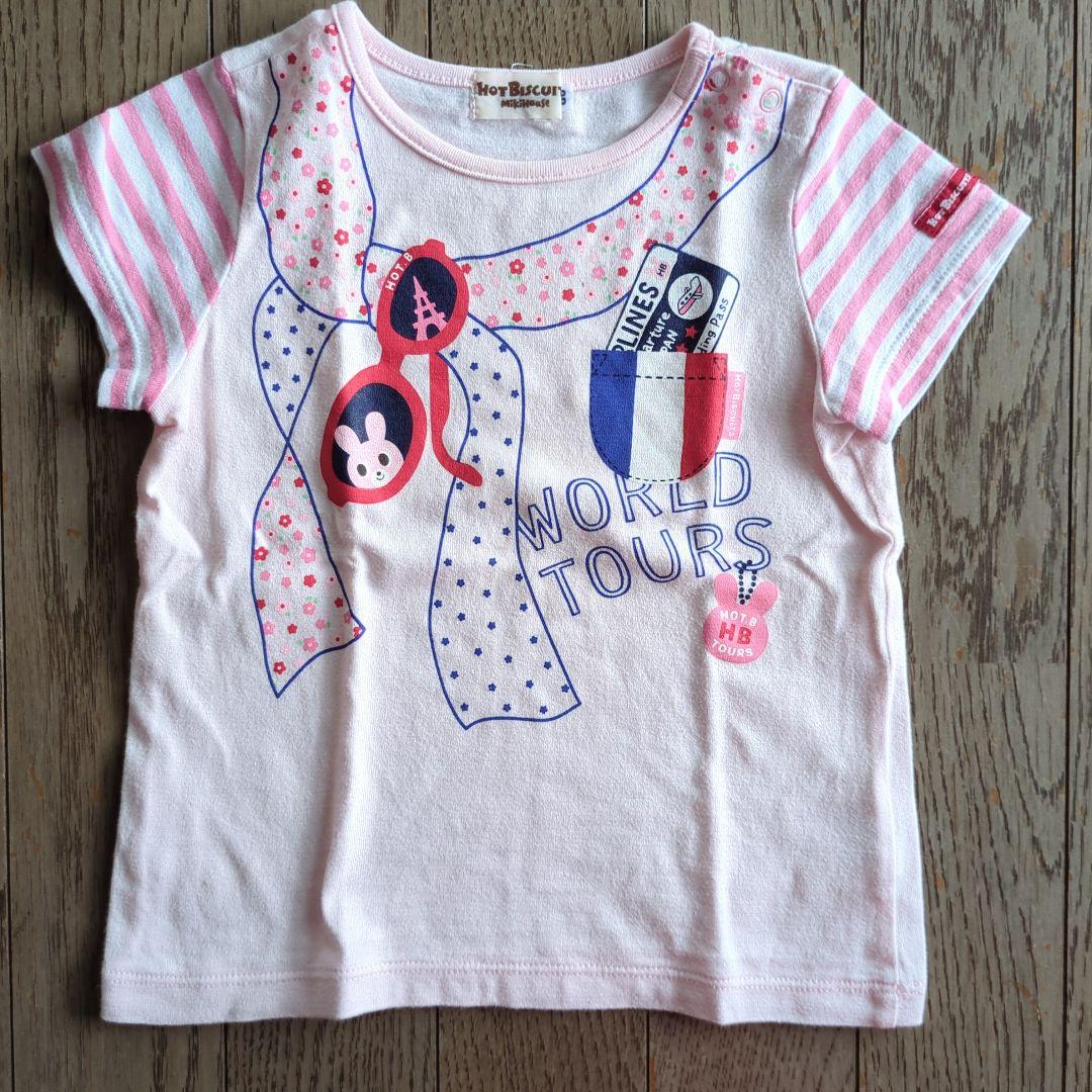 HOT BISCUITS 女の子夏用上下7点セット 80
