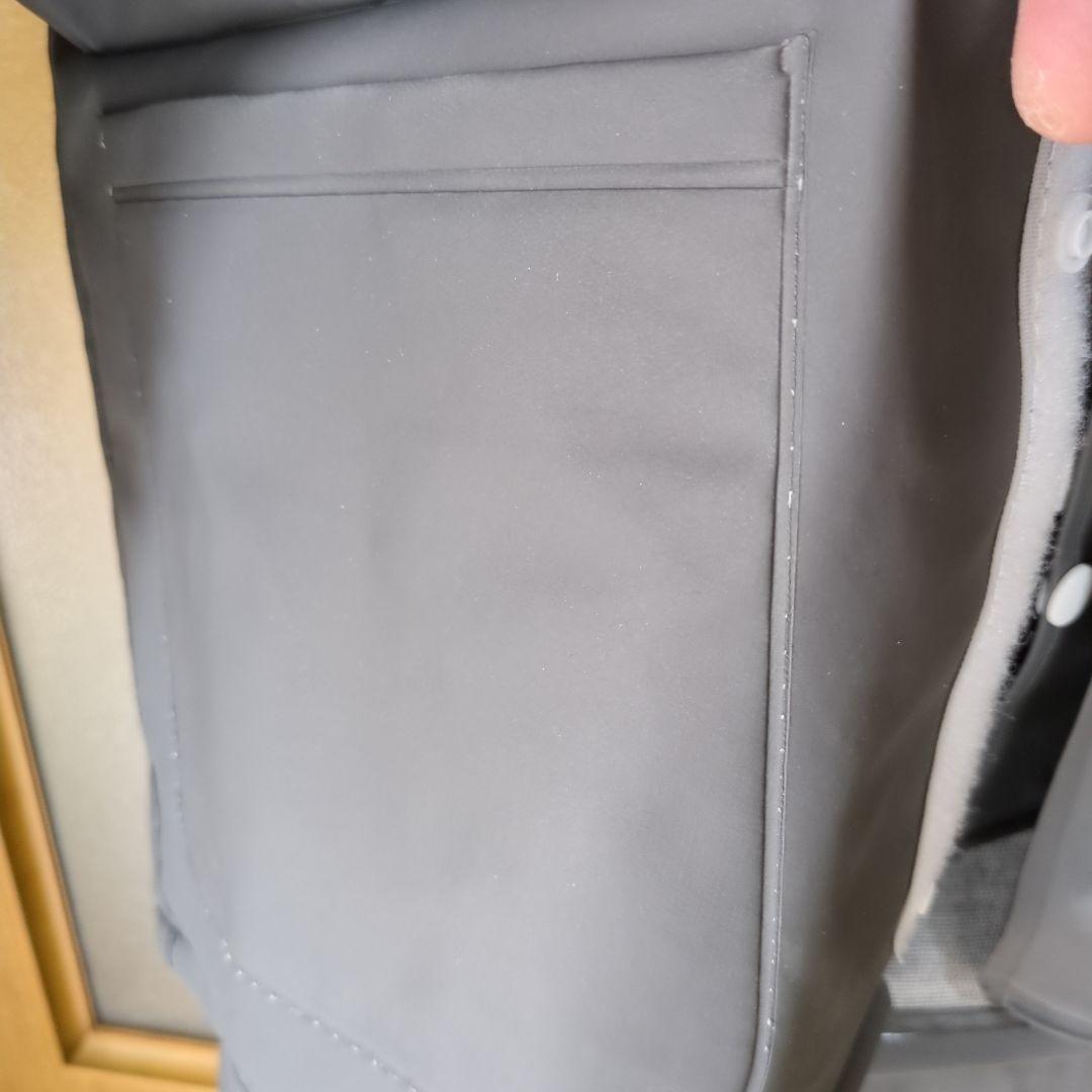 がまかつＧＭ-3286グレーＭ pvcサロペット　レインウェア　合羽