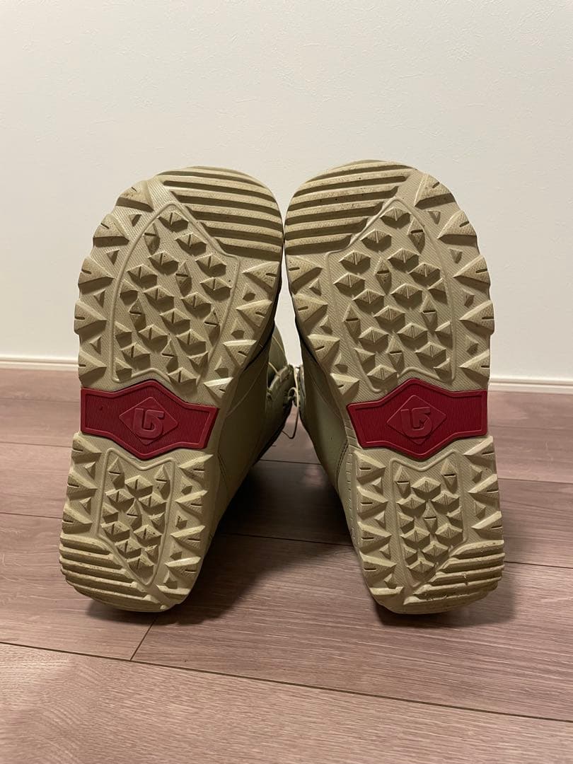 BURTON MOTO スノーボードブーツ メンズ ベージュ　値下げ交渉承ります