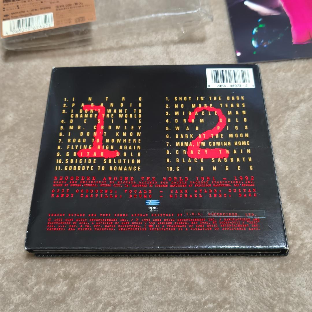 初回生産限定 ライヴ＆ラウド OZZY OSBOURNE LIVE&LOUD