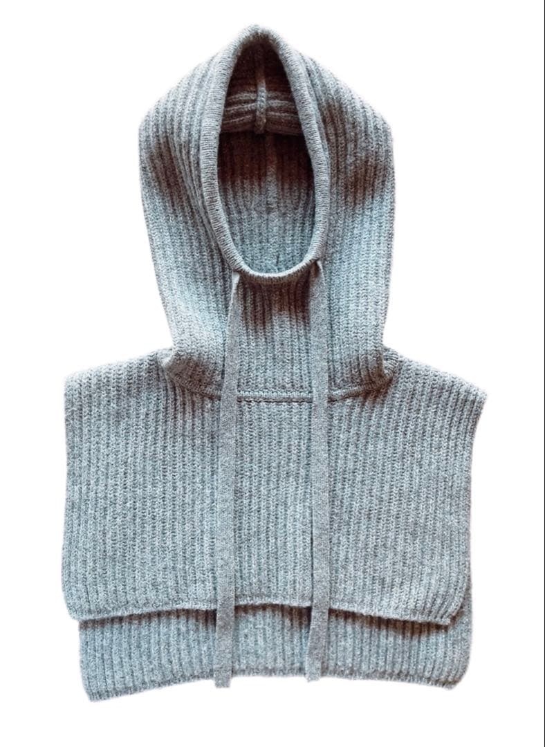 wool cashmere balaclava アダムエロペ バラクラバ ニット