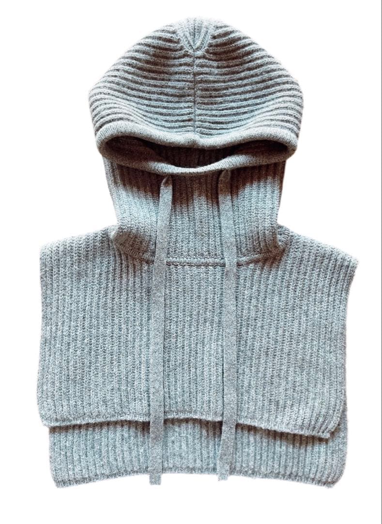 wool cashmere balaclava アダムエロペ バラクラバ ニット