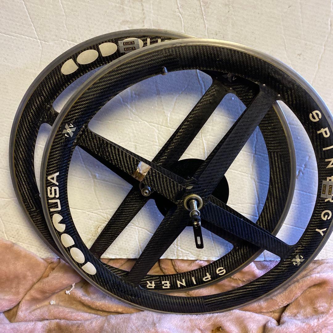 スピナジー　SPINERGY USA カーボンホイール　前後セット　バイク