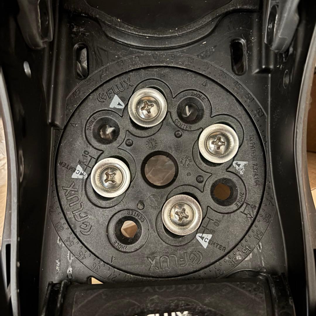 2022-23モデル　FLUX CV Mサイズ　ブラック　ビンディング