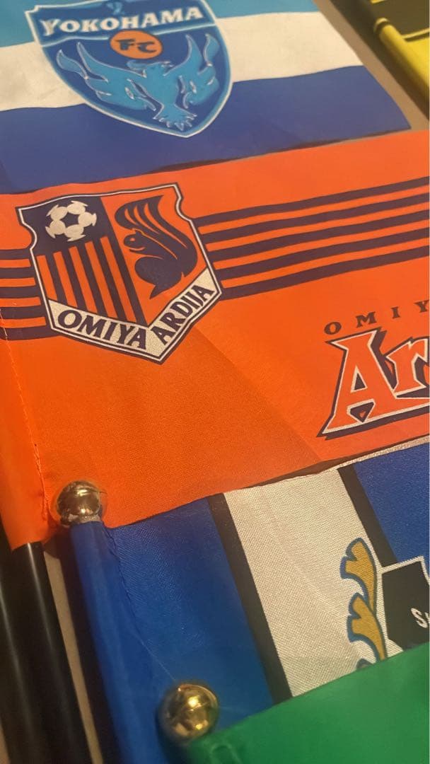 Jリーグ ミニフラッグ 横浜Fマリノス ペナント など21点セット 2018年頃