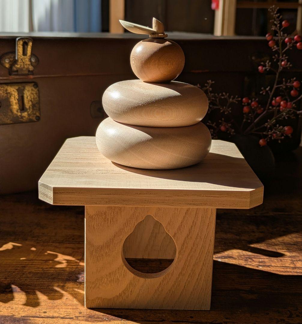 木製 鏡餅 正月飾り