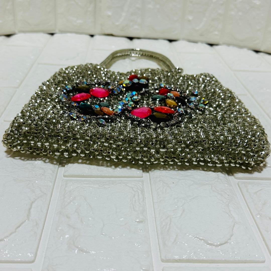 【希少】アンテプリマ ハンドバッグ ビジュー マルチカラー レディース