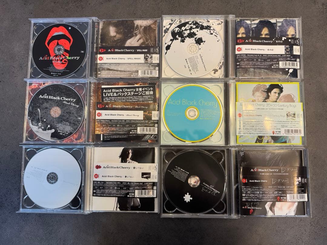 Acid Black Cherry 全シングル19枚＋おまけ