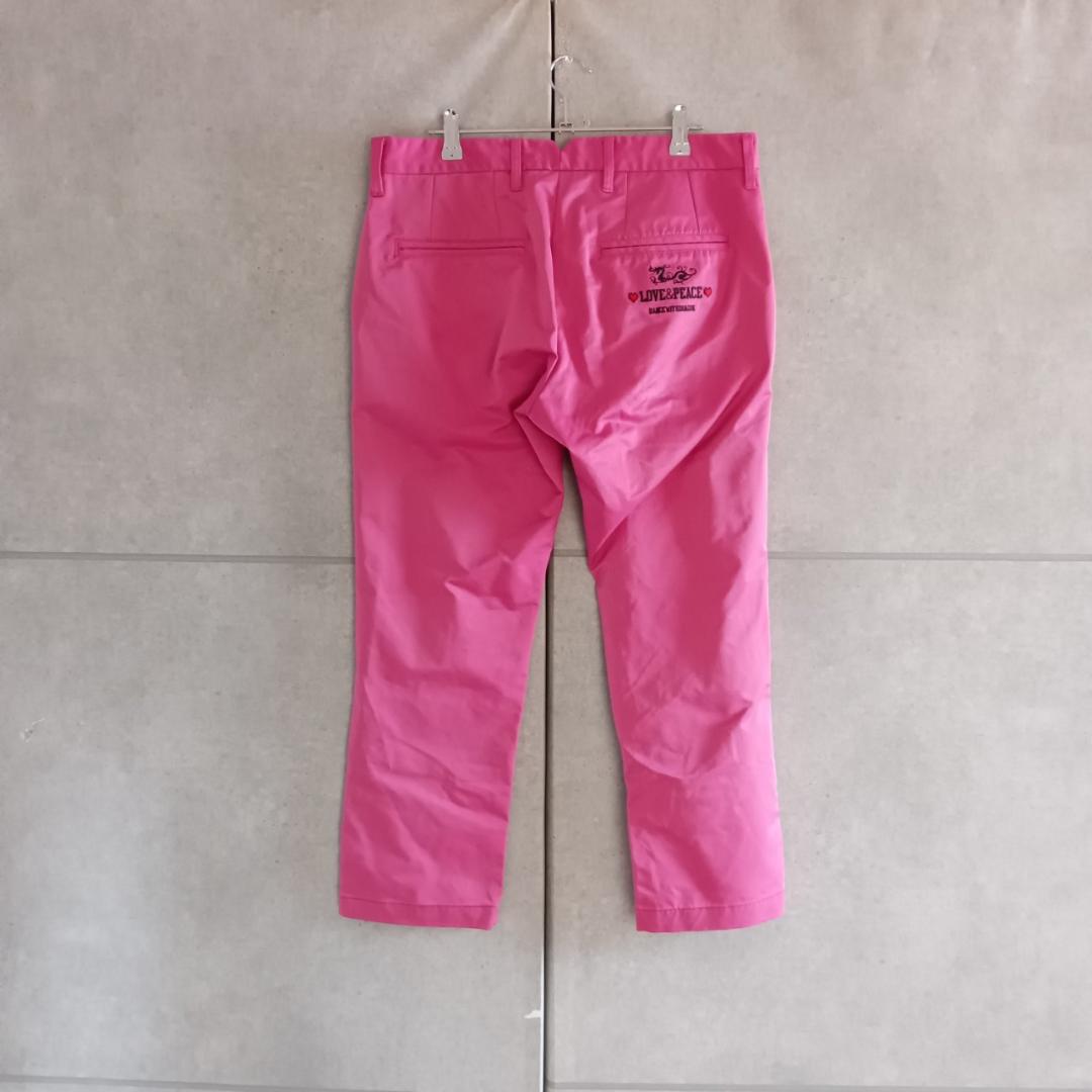 Dance With Dragon 刺繍　総柄 スラックスパンツ X4211