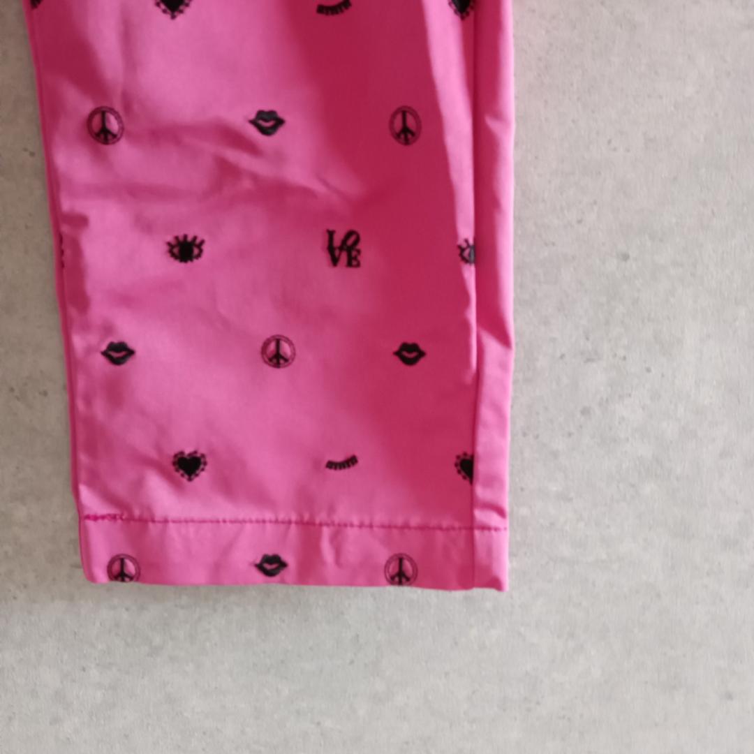 Dance With Dragon 刺繍　総柄 スラックスパンツ X4211