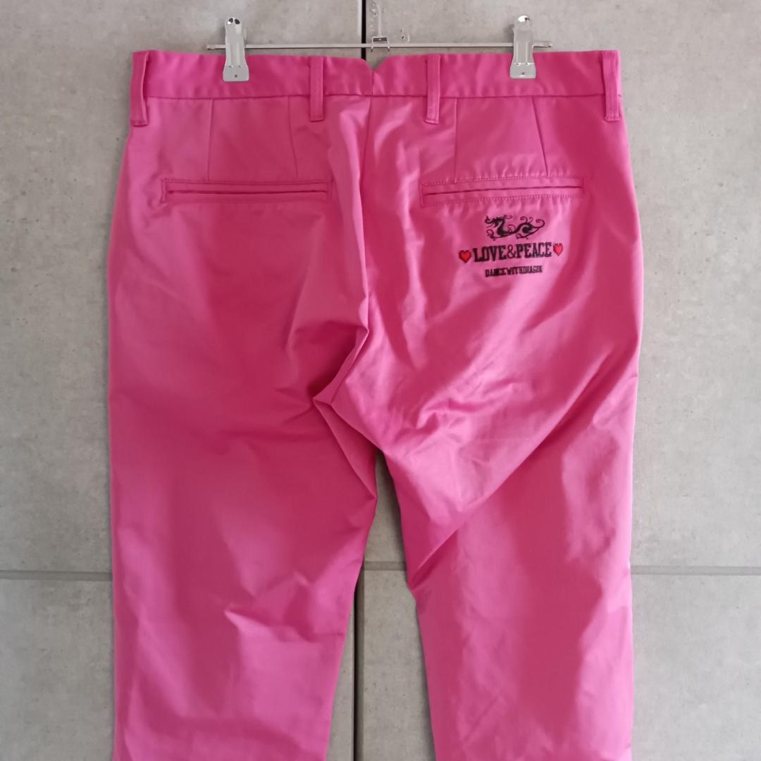 Dance With Dragon 刺繍　総柄 スラックスパンツ X4211