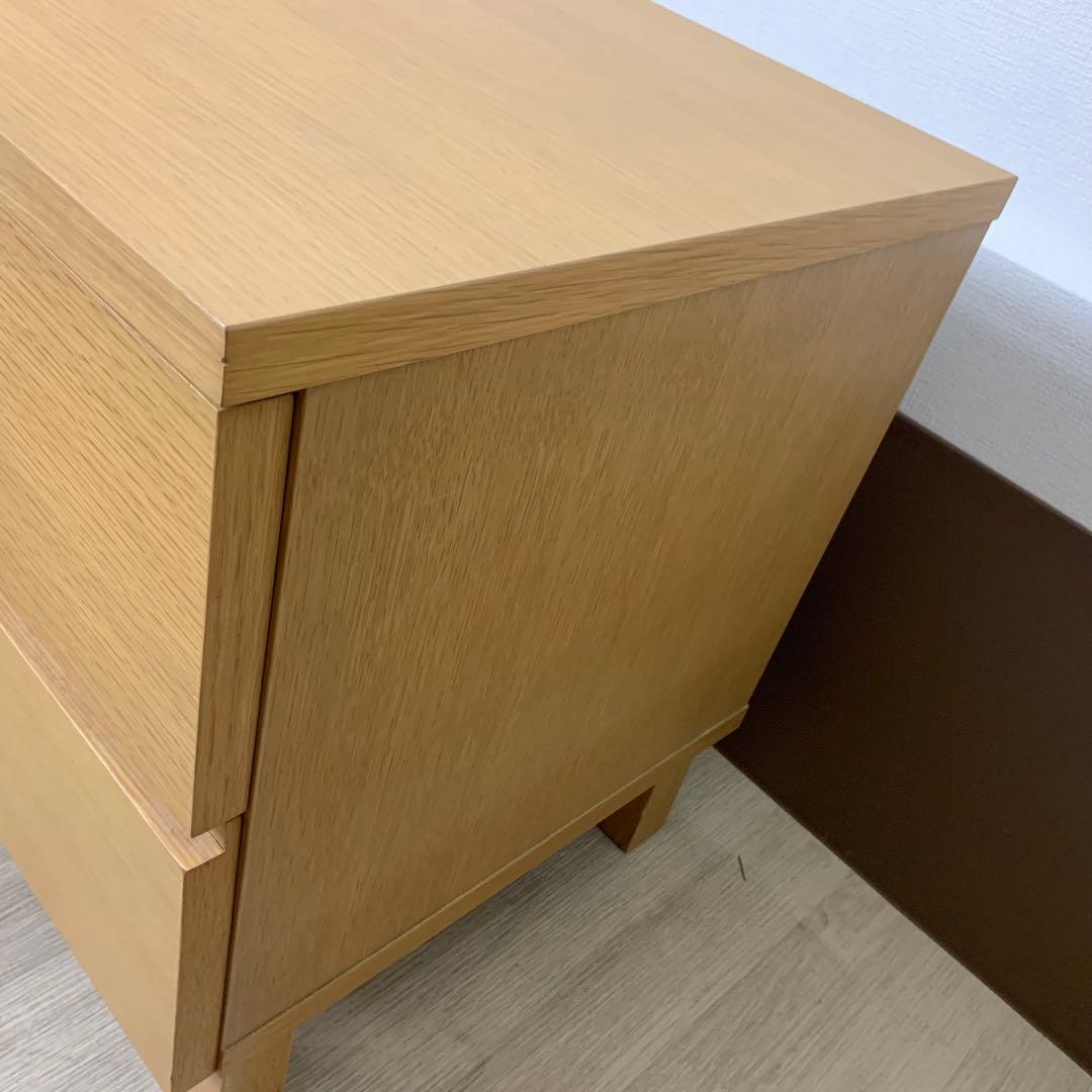 【美品】MUJI 無印良品 オーク材 TVボード ローボード テレビ台