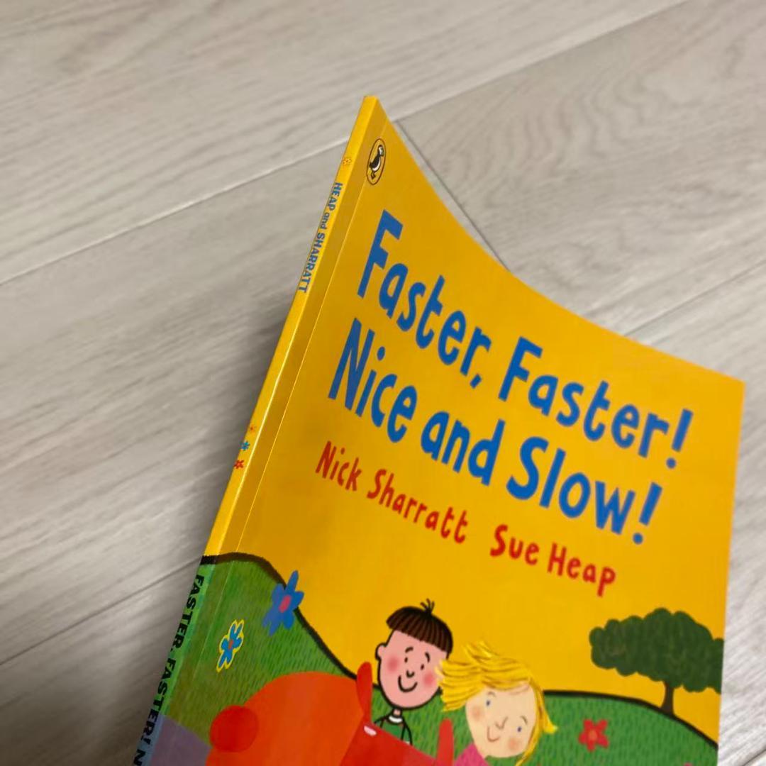 313 Faster Faster Nice and Slow !音声絵本