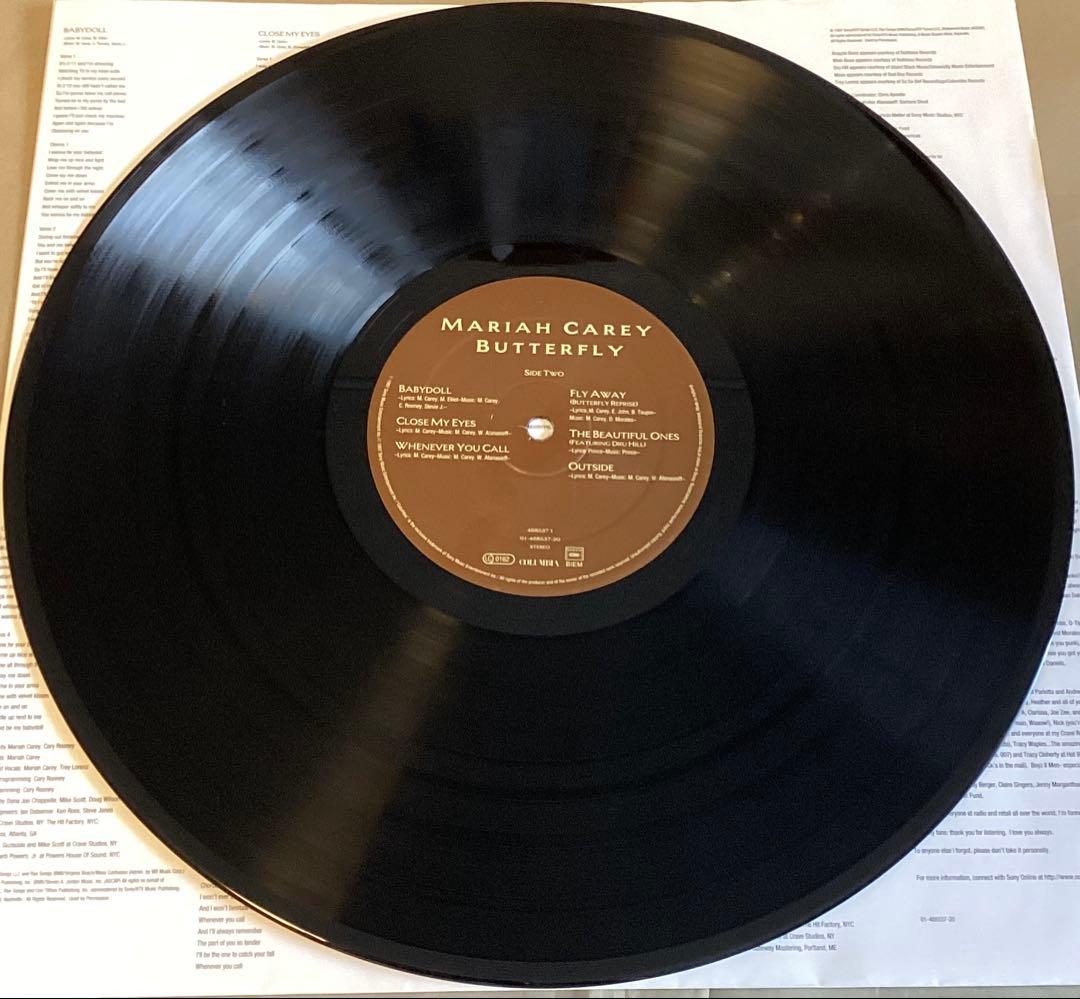 (USED)MariahCarey Butterfly EUオリジナル盤レコード