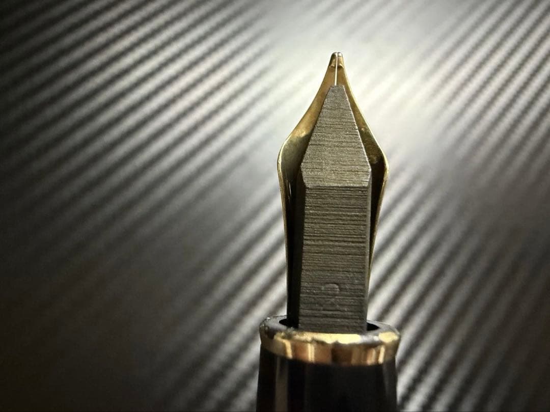 エボナイト芯 モンブラン 144 ブラック 全金 M 中字 万年筆