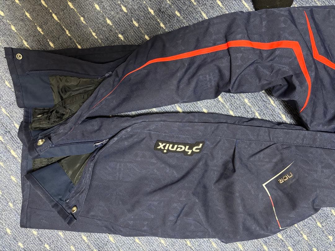 【綺麗】phenix スキーウェア・パンツセットネイビー no2 Mサイズ