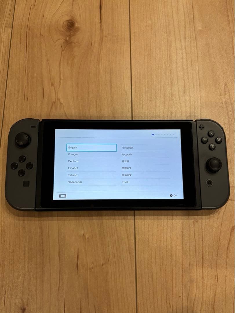 Nintendo Switch本体 ジャンク【箱有り・付属品完備】