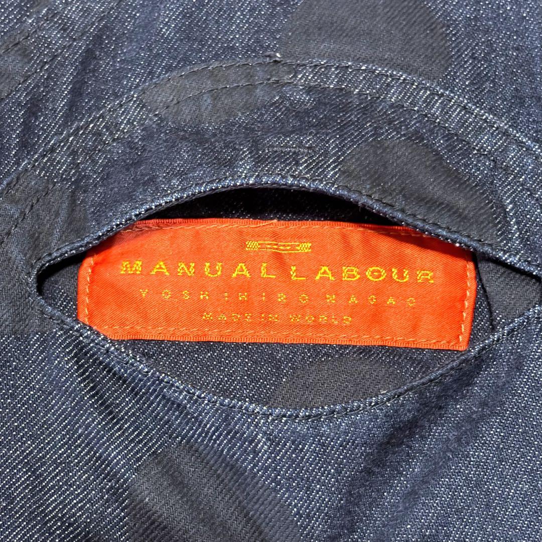 MANUAL LABOUR マニュアルレイバー デニムパンツ ドット柄 2