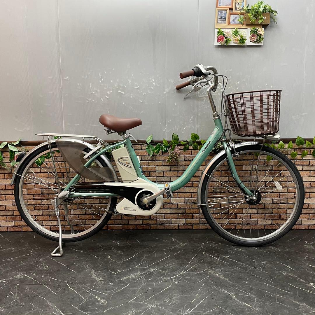 【186】電動自転車Panasonic viviLightU グリーン24インチ