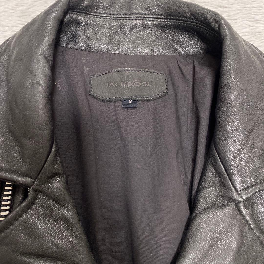 ジャケット・アウター Jackrose 00s lamb leather riders jacket
