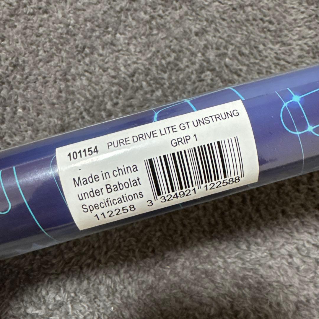 【未使用品】Babolat PURE DRIVE LITE G1 2012