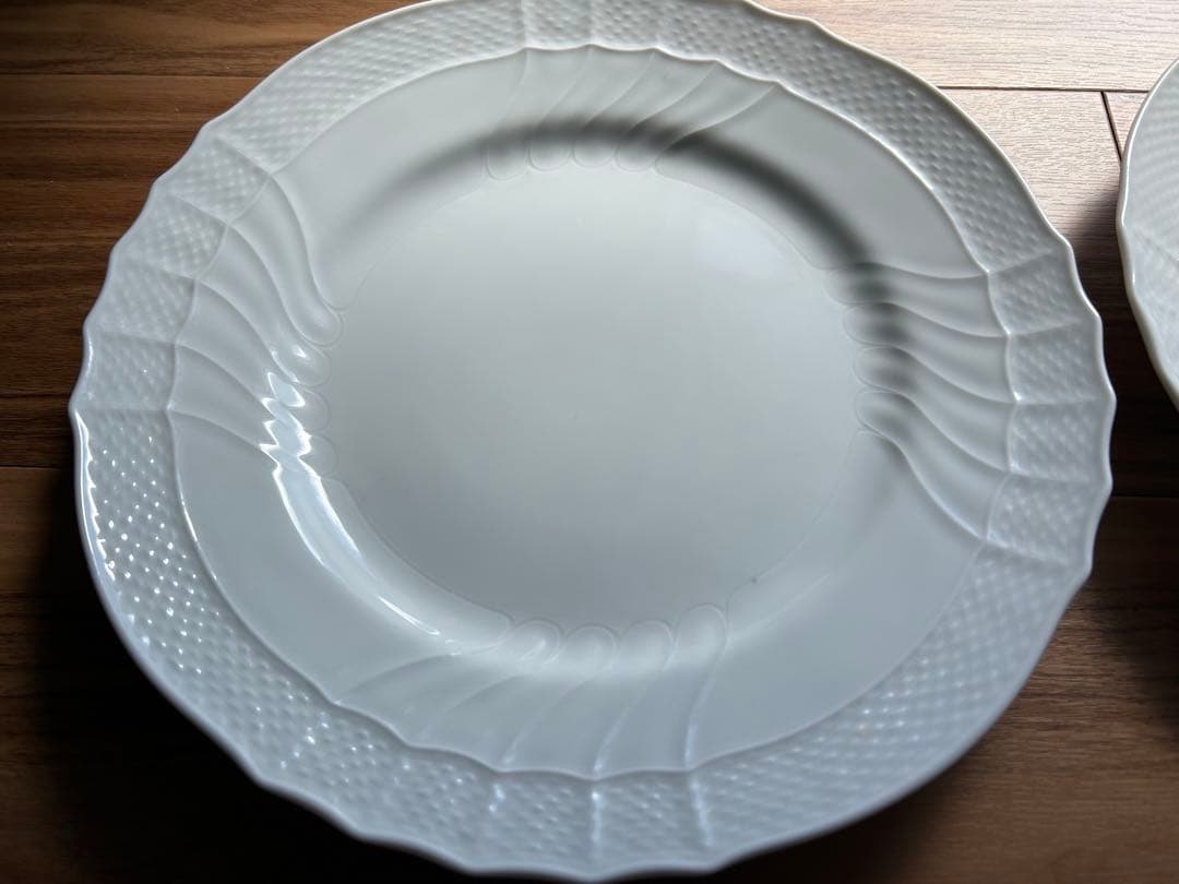 リチャードジノリ ジノリ ベッキオホワイト プレート26cm 2枚セット