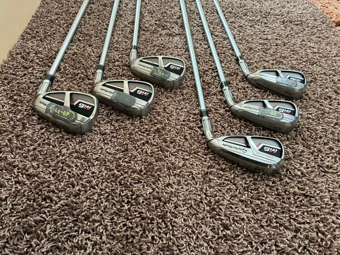 テーラーメード M6アイアン　5番からピッチングＰまで6本セット