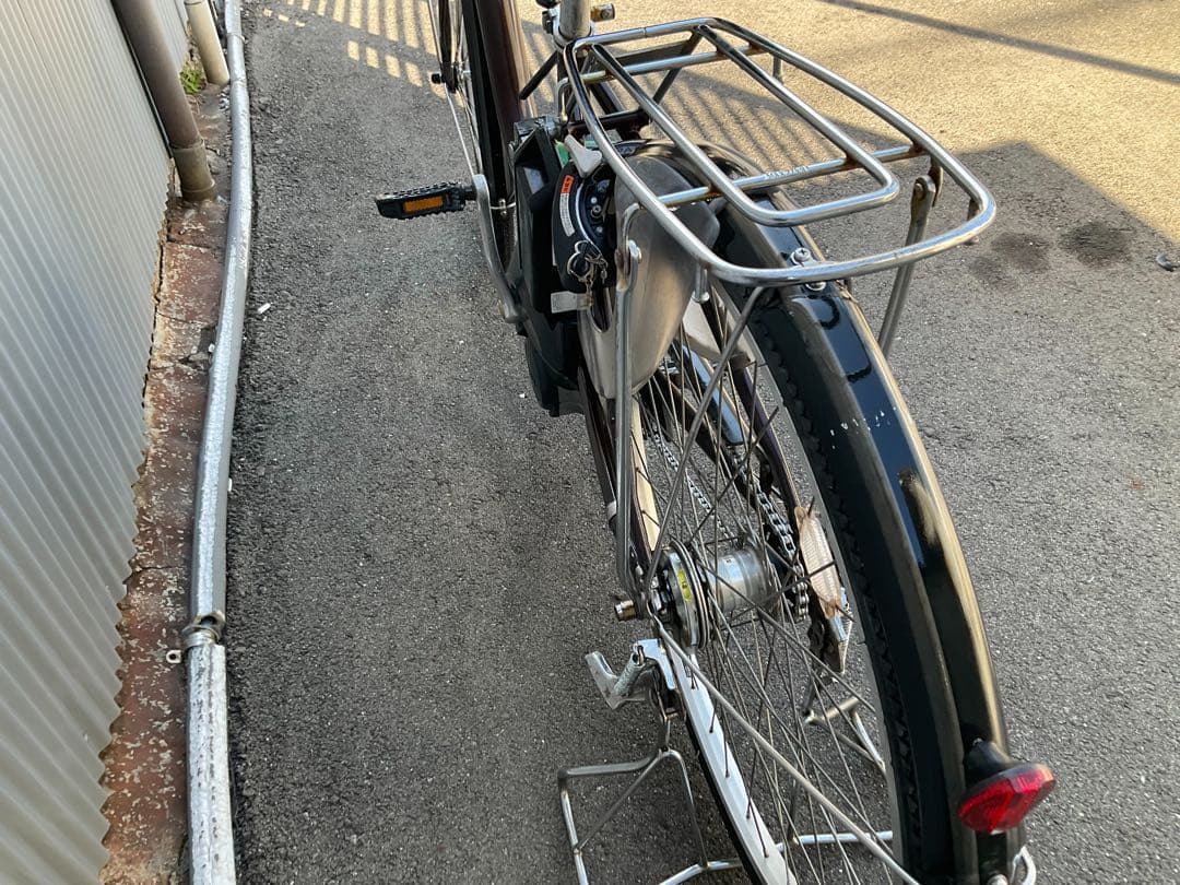 ヤマハ新機種電動アシスト自転車pasnatura26インチ　ブラウンアルミボディ