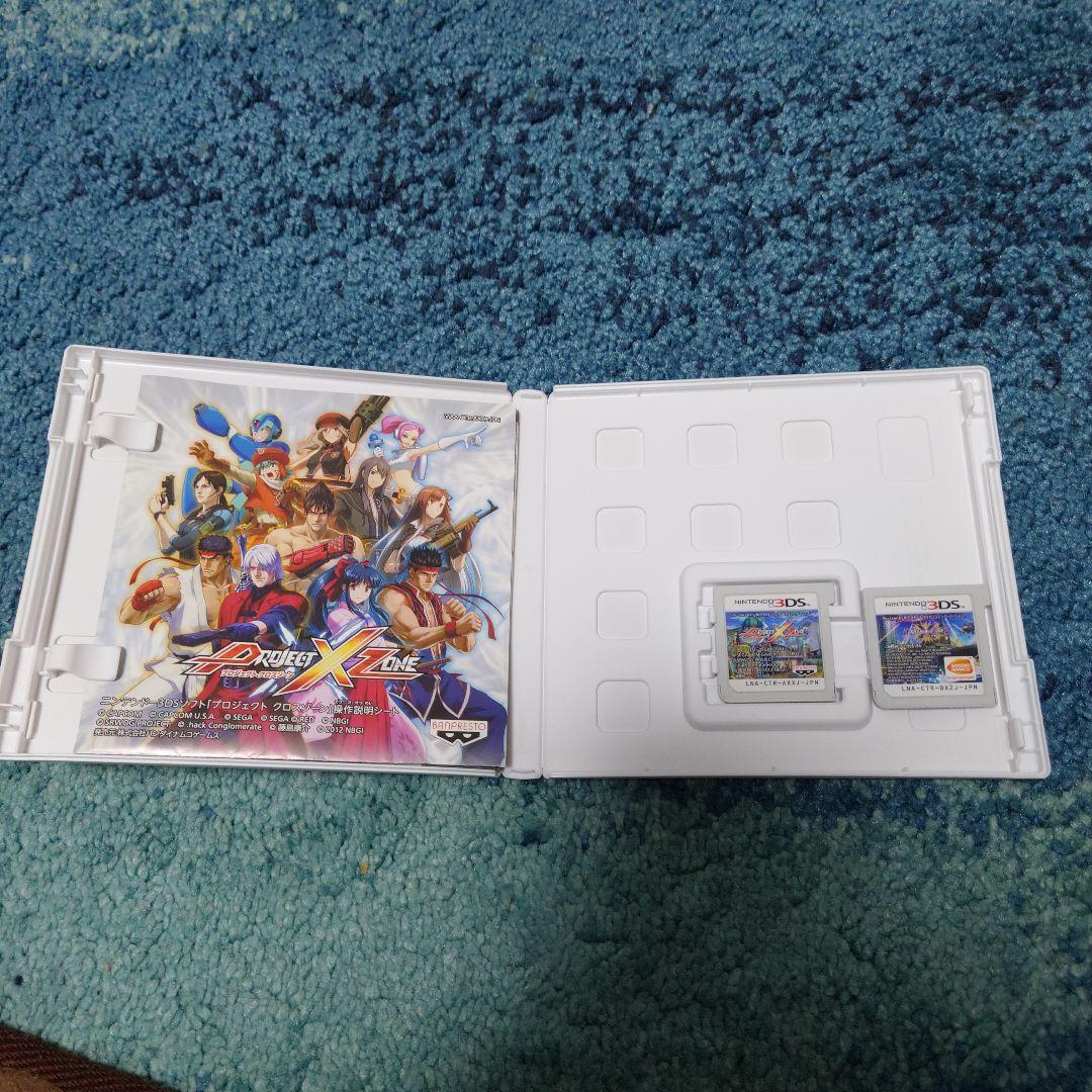 3DS PROJECT X ZONE　1＆2 セット