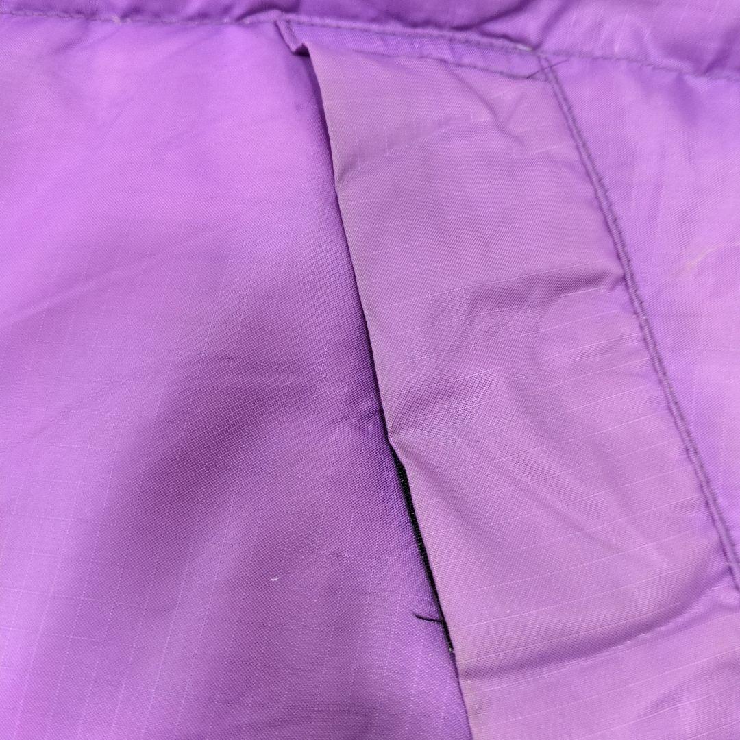 Crescent Down Works パープル ダウンベスト Lサイズ