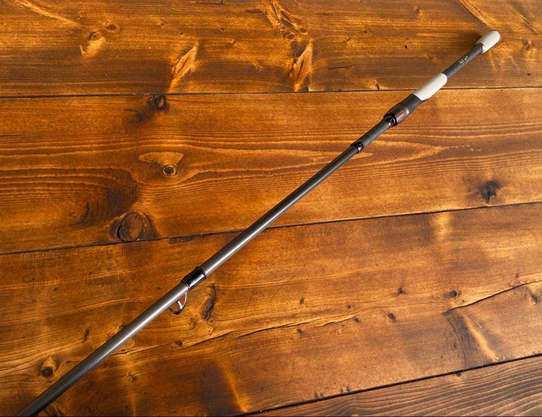 8ft 240cm スピニングロッド　テレスコロッド　シーバス　エギング　グレー