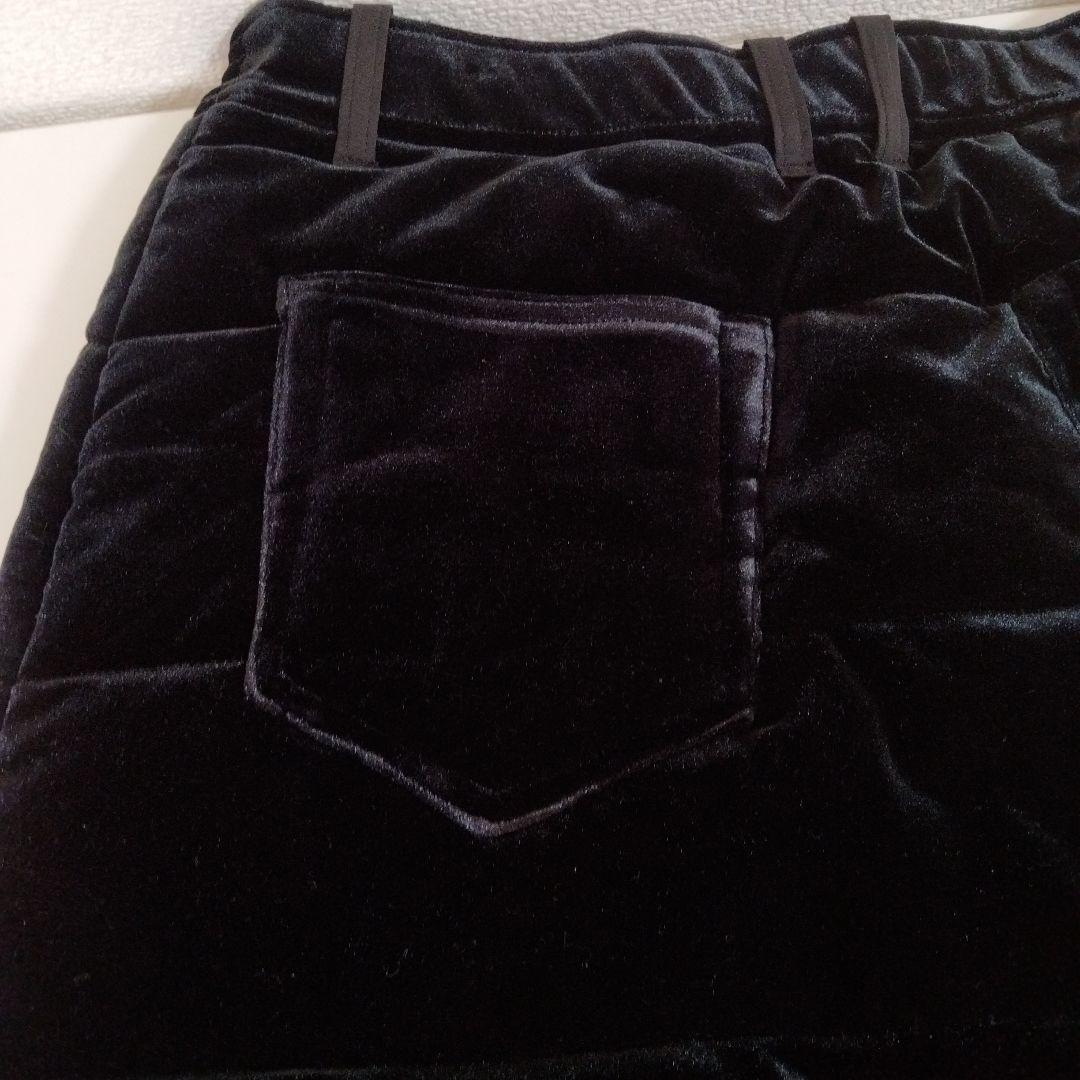 トミーヒルフィガー♡中綿*リバーシブル*ベロア*スカート　M ゴルフ/スポーツ