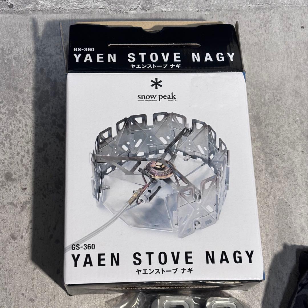 【新品】 Peak　ヤエンストーブ ナギ　GS-360 22年製